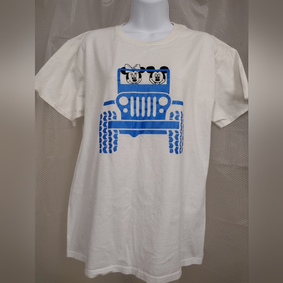 Fruit of the loom custom tshirt Michel mouse size M - Picture 1 of 3